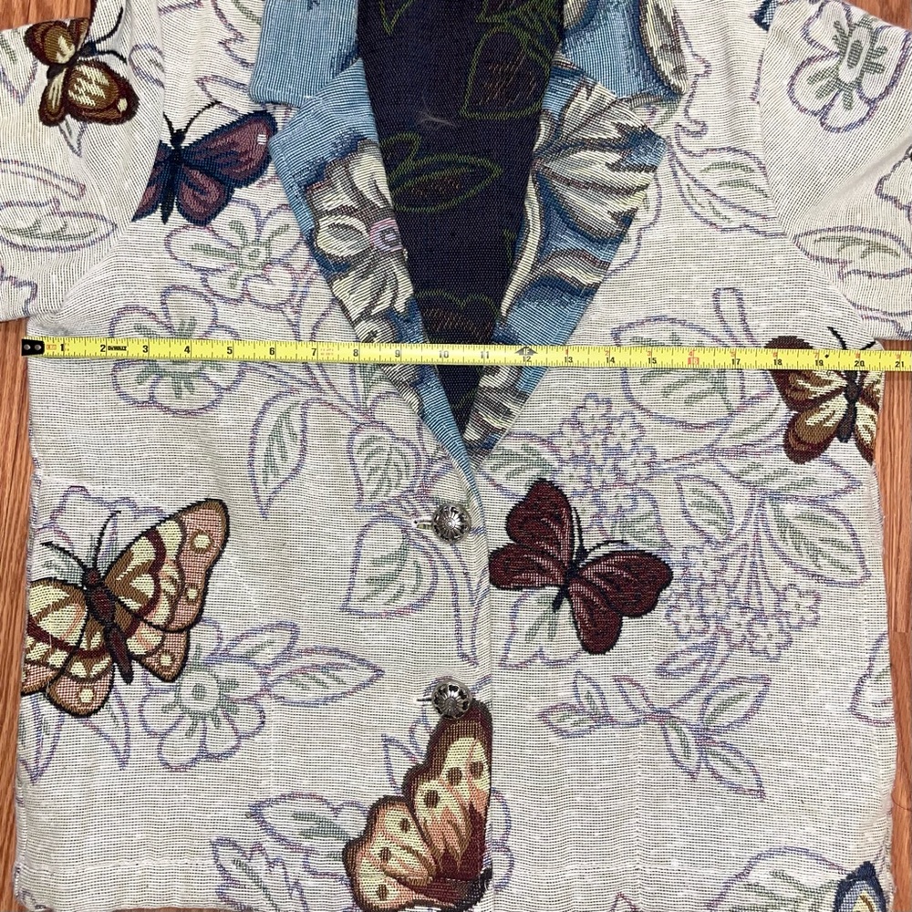 Butterfly Blazer by Coldwater Creek - Size PM - Picture 10 of 11